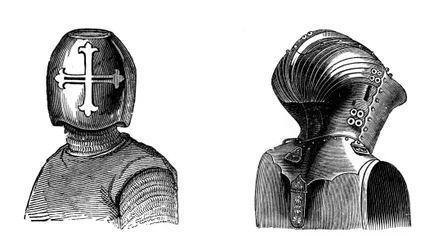 Helmets, 13th and 15th Centuries