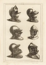 Helmets from the Tower of London