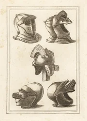 Helmets from the Tower of London