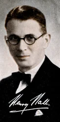 Henry Hall, English Bandleader, 1935