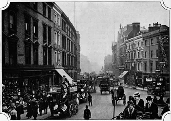 High Street, Kensington, London, c1900-1901