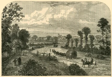 Highgate, from Upper Holloway, c1876