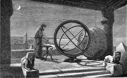 Hipparchus, Ancient Greek astronomer, 2nd century BC, c.1880