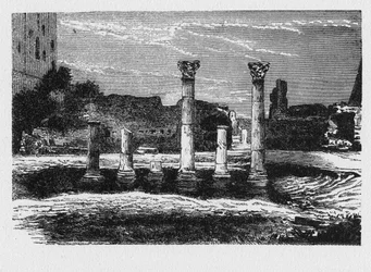 History of Ancient Rome. Rome Engravings of 1872
