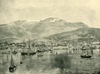 Hobart, from the Bay