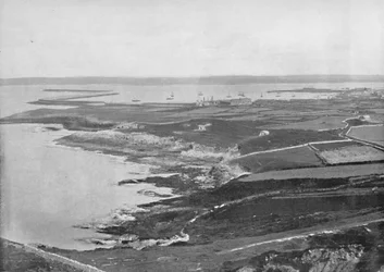 Holyhead - The Breakwater, 1895