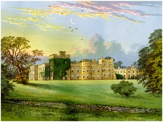 Hornby Castle, Yorkshire, Home of the Duke of Leeds