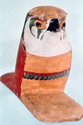Horus falcon from Thebes, Egypt