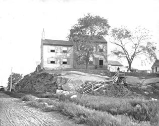 House of Edgar Allen Poe, Ravenswood, Long Island, New York State, USA