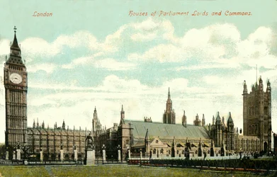 Houses of Parliament Lords and Commons, late 19th-early 20th century