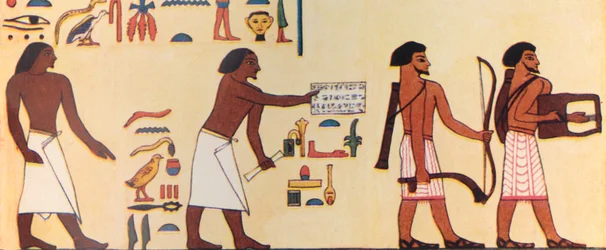 How An Ancient Egyptian Painted The Coming Of The Israelites Into Egypt