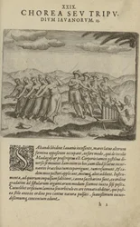 Illustration from the book India Orientalis by unknown author, published by Excudebat Matthaeus Beckerus