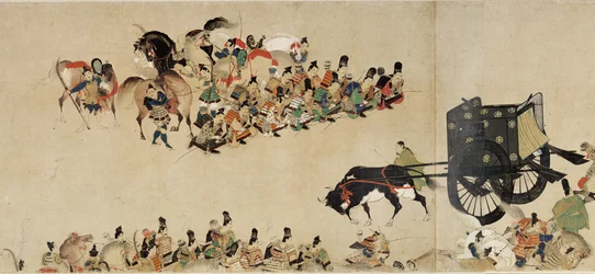 Illustrated Tale of the Heiji Civil War The Imperial Visit to Rokuhara