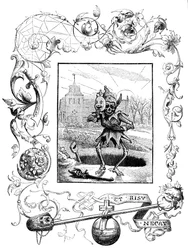 Illustration from Francis Quarles Emblems