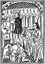 Illustration from Le Proprietaire des Choses, 1500