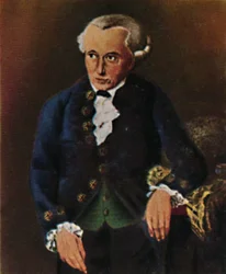 Immanuel Kant 1724-1804 - Painting by Döbler, 1934