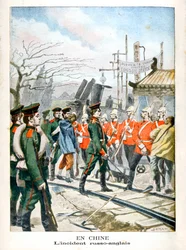 In China, Incident between Russians and English