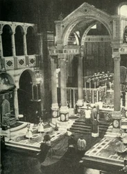 In Westminster Cathedral, c1948