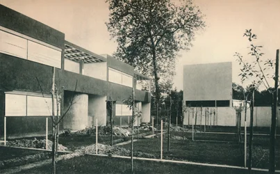 Industrial Housing Scheme at Pessac, near Bordeaux
