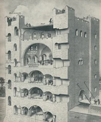 Inside the Donjon of a Norman Castle