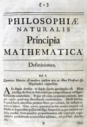 Inside Title Page to Newton