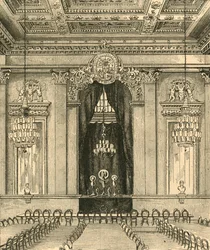 Interior of Goldsmiths Hall, 1876, 1897