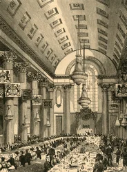 Interior of the Egyptian Hall