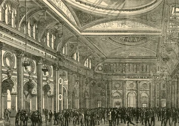 Interior of the Royal Exchange