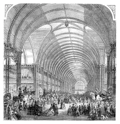 Interior View of the Manchester Exhibition