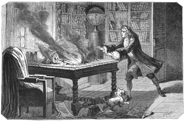 Isaac Newton, English scientist and mathematician