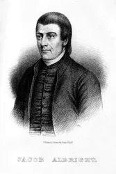Jacob Albright, American Christian leader, 1854