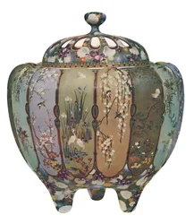 Japanese Incense Burner - Cloisonné Ware