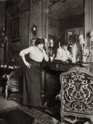Jeanne Julia Bartet, French actress, 1901