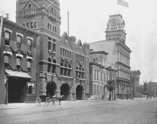 Jefferson Street, Louisville, Kentucky, USA, c1900