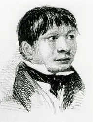 Jemmy Button, the Fuegian Adopted by the Fitzroy Expedition, as He Appeared in 1833