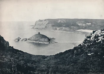 Jersey - Portelet Bay and Janvrin Island