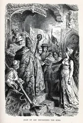 Joan of Arc Recognizes the King, 1882