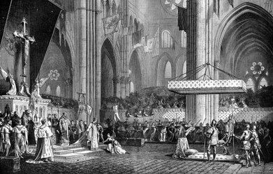 Joan of Arc at the coronation of Charles VII, 1429 1882-1884