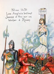 Joan of Arc Executed by the English, 30 May 1431