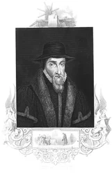 John Foxe, 16th Century English Martyrologist, c1880