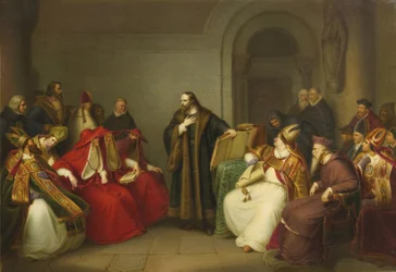 John Hus before Council of Constance