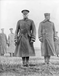 John Pershing and Hunter Liggett, American First World War Generals, March 1918