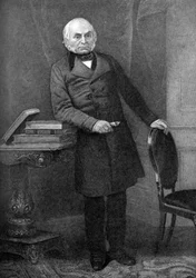 John Quincy Adams 1767-1848, sixth president of the United States