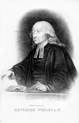 John Wesley, English minister, 1854