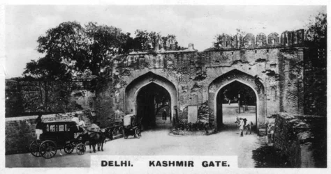 Kashmir Gate, Delhi, India