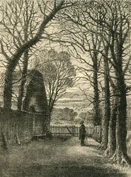 Keats Seat, Old Well Walk, c. 1818, c. 1876