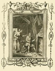 King Alfred in Disguise Rebuked by the Neat Herd