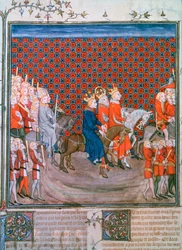 King Charles IV entering Paris