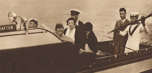 King Edward Returning to His Yacht from the Island of Rab