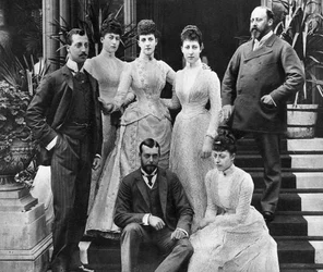 King Edward VIIs family, Marlborough House, London